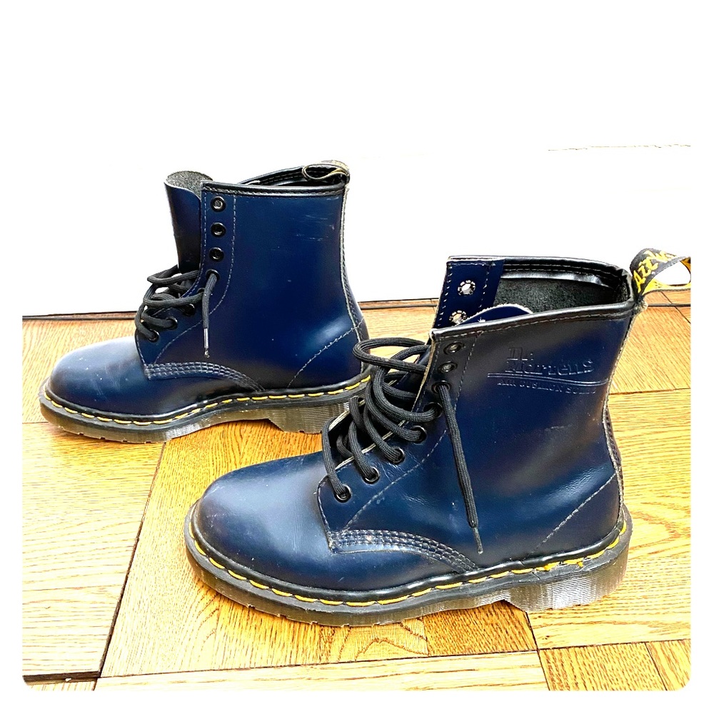 Doc/Dr. Martens Original boot, UK4/US6 women, blue